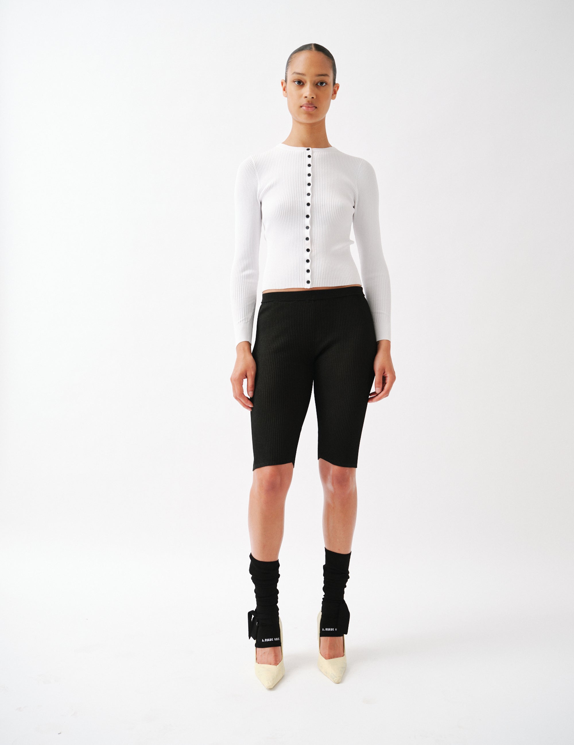 A.R.H. Cardigan White